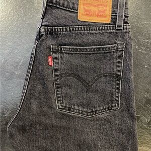 Levi's Black Denim Jeans for Men
